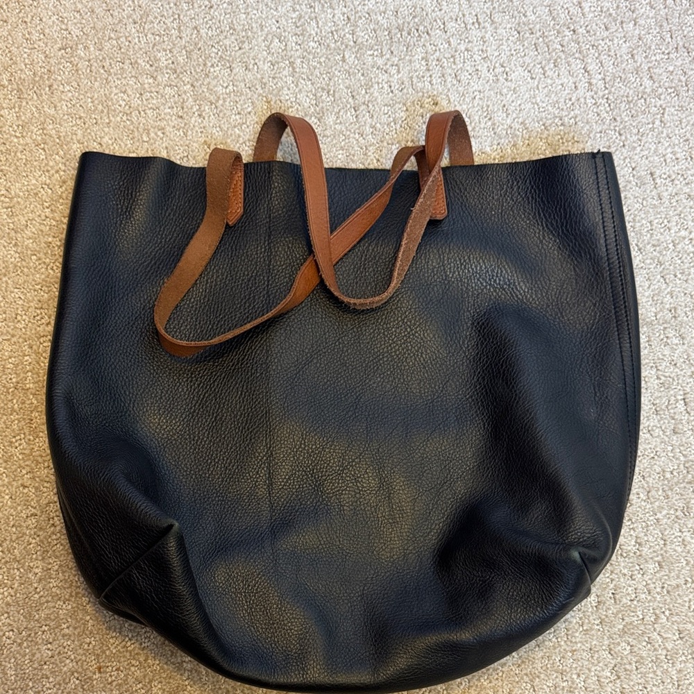 Madewell Leather Tote Bag